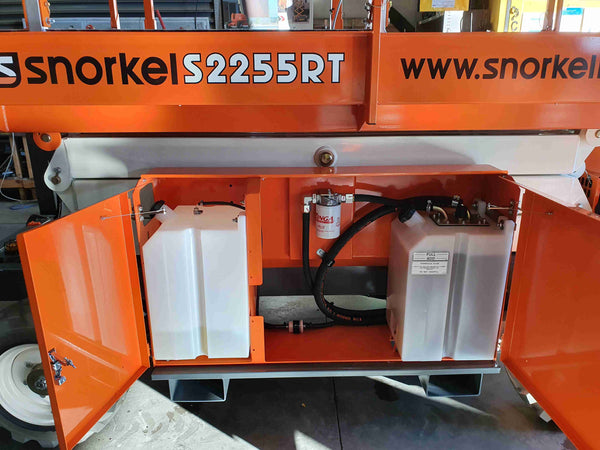 22ft 4WD Rough Terrain Diesel Scissor Lift for Hire