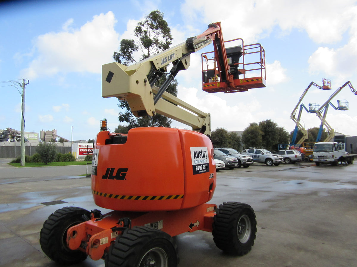 Used 2011 JLG 450AJ 45ft Knuckle Boom Lift Auslift Equipment