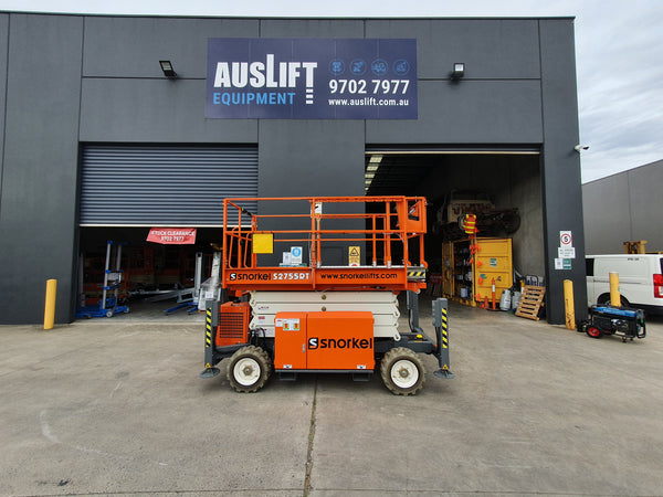 Snorkel S2755RT - 27ft Rough Terrain Diesel Scissor Lift