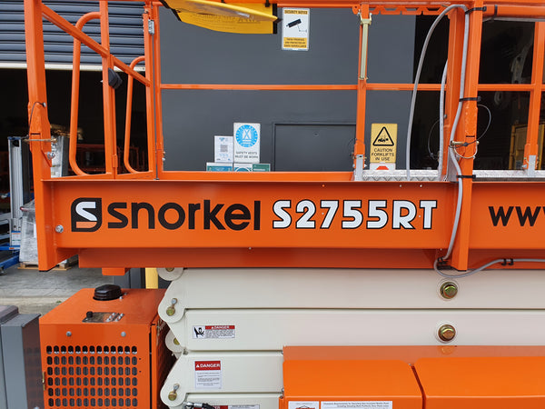 Snorkel S2755RT - 27ft Rough Terrain Diesel Scissor Lift