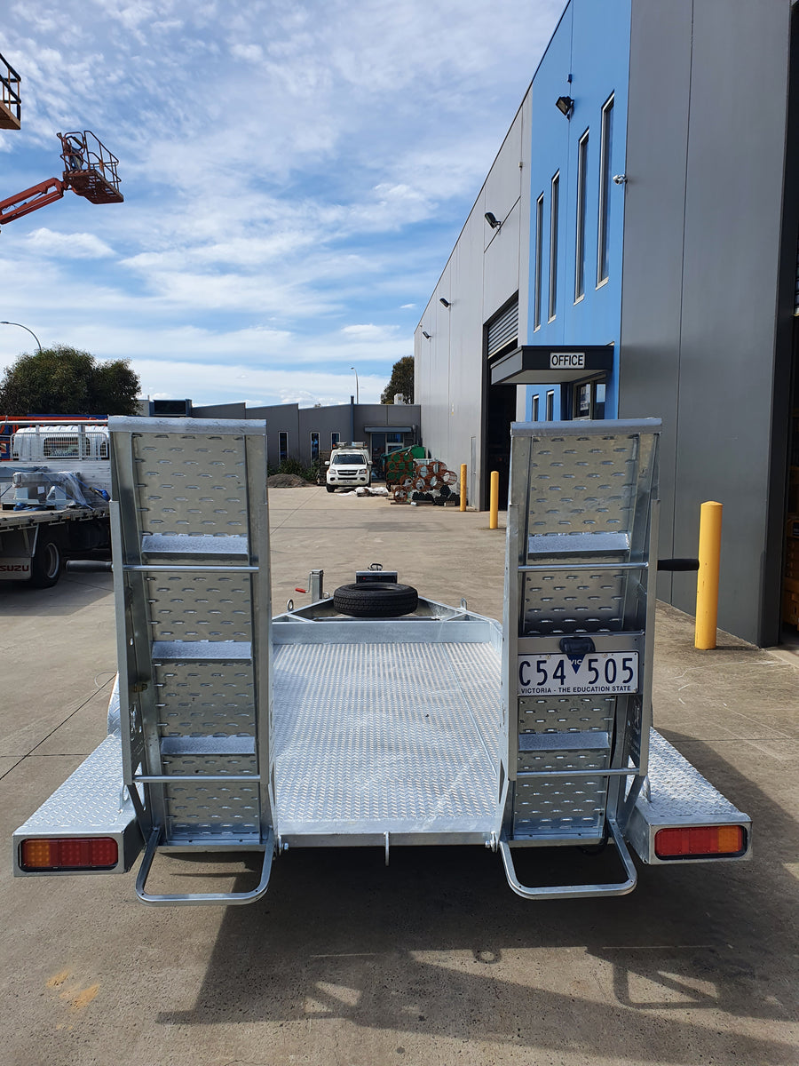 22ft Snorkel Scissor Lift on Trailer Package Melbourne Auslift Equipment