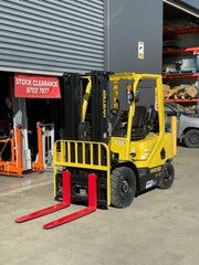 Hyster 2.5UT - 2.5 Tonne to 4.8m - 3 Stage FFL Mast Forklift