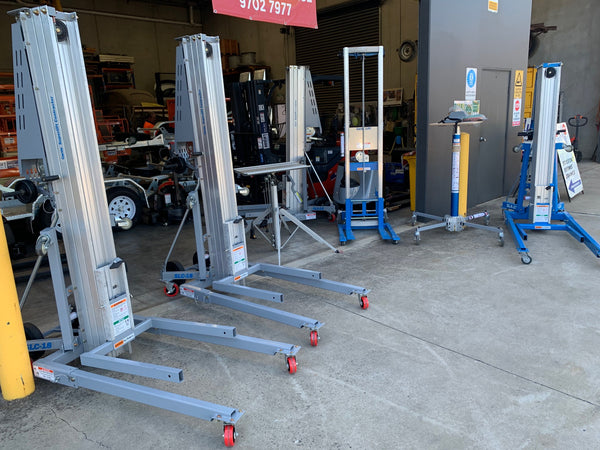 Genie SLC Super Lift Contractor 3.94m - 7.32m Duct Lifter, 295kg Lift