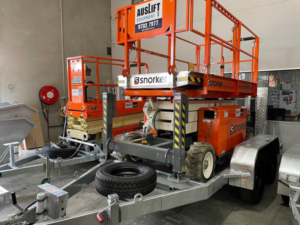 Snorkel S2755RT - 27ft Rough Terrain Diesel Scissor Lift