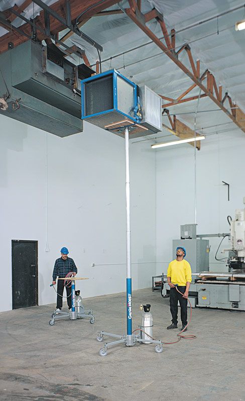 Genie SLC Super Lift Contractor 3.94m - 7.32m Duct Lifter, 295kg