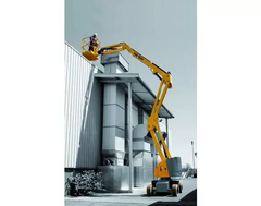 USED 2016 Haulotte HA15IP 45ft Electric Knuckle Boom Lift