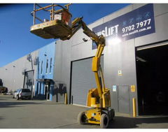 Used 2008 Haulotte HA12IP 34ft Electric Knuckle Boom