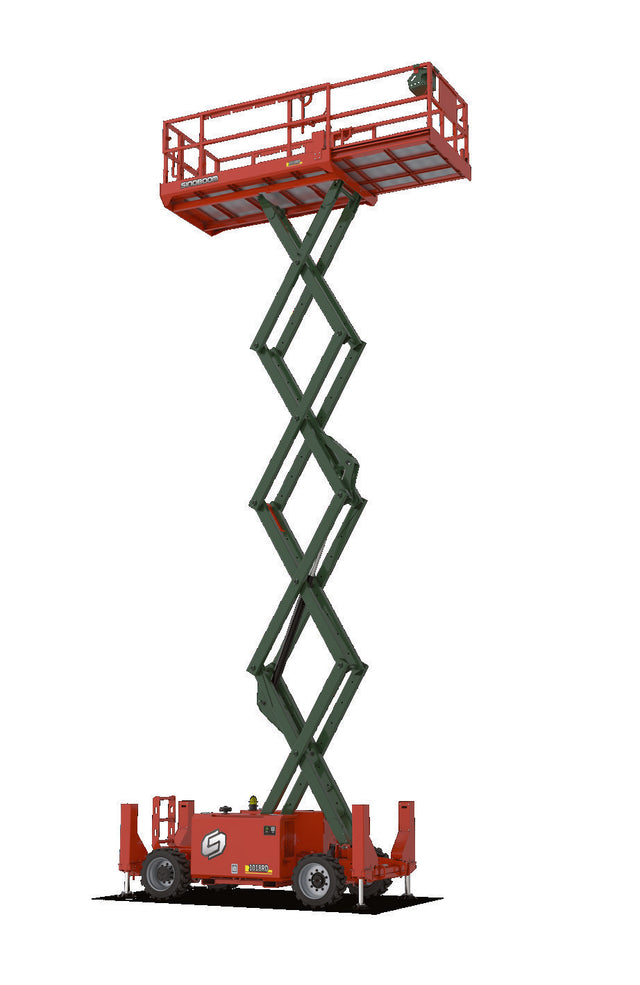 Sinoboom 1018RD Self Levelling Diesel Scissor Lift