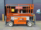 22ft 4WD Rough Terrain Diesel Scissor Lift for Hire