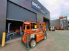 27ft Narrow Rough Terrain Diesel Scissor Lift for Hire