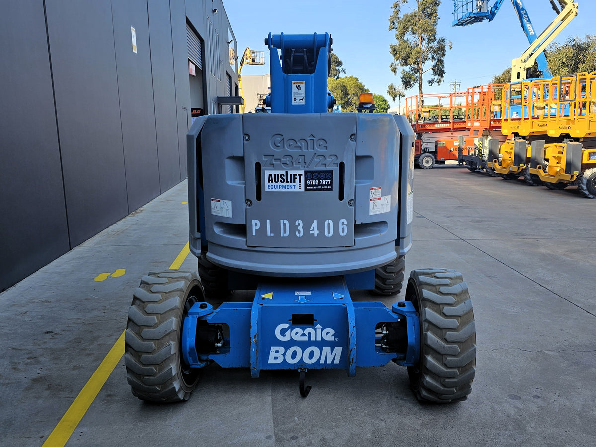 Used 2018 Genie Z3422IC 34ft Diesel Knuckle Boom Lift