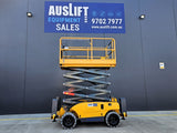 2022 Haulotte Compact 12DX - 32ft RT Self Levelling Diesel Scissor Lift
