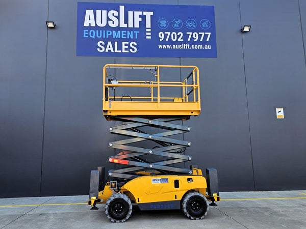 2022 Haulotte Compact 12DX - 32ft RT Self Levelling Diesel Scissor Lift