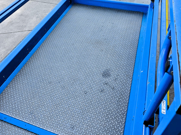 Used 2021 Genie GS-2669 RT 26ft Rough Terrain, Self Levelling Diesel Scissor Lift