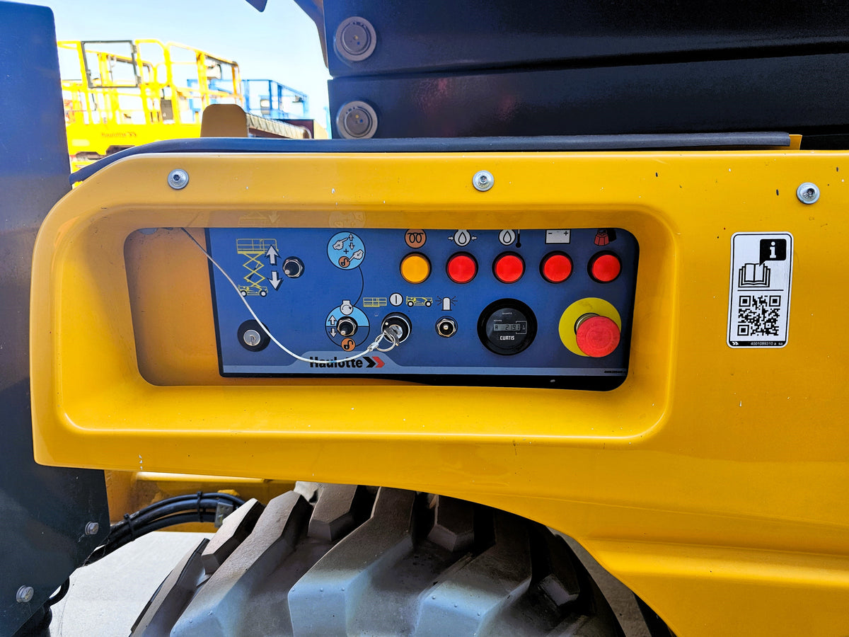 2022 Haulotte Compact 12DX - 32ft RT Self Levelling Diesel Scissor Lift