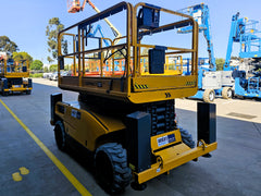 2022 Haulotte Compact 12DX - 32ft RT Self Levelling Diesel Scissor Lift