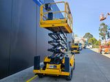 2022 Haulotte Compact 12DX - 32ft RT Self Levelling Diesel Scissor Lift