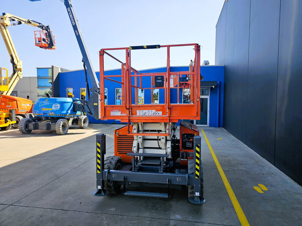 2022 Snorkel S2770RT 27ft Wide Deck Diesel Scissor Lift