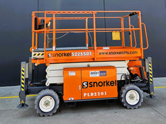 2023 Snorkel 2255RT - 22ft Rough Terrain Diesel Scissor Lift