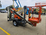 Snorkel MHP13AT - 34 ft Towable Trailer Boom Lift