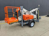 Snorkel MHP13AT - 34 ft Towable Trailer Boom Lift