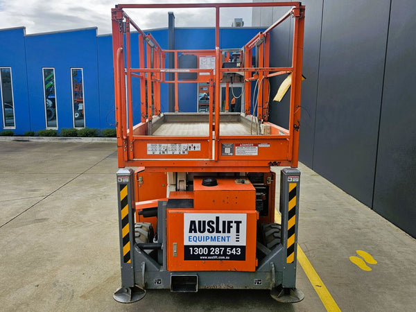 2018 Snorkel S2255RT with Trailer - 22ft Rough Terrain Diesel Scissor Lift