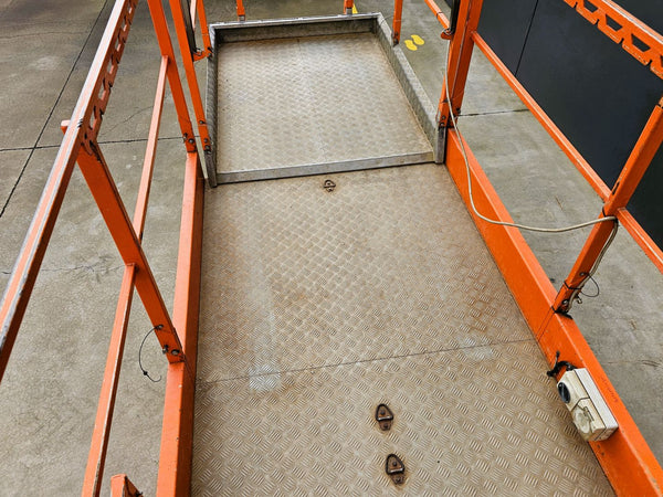 2018 Snorkel S2255RT with Trailer - 22ft Rough Terrain Diesel Scissor Lift