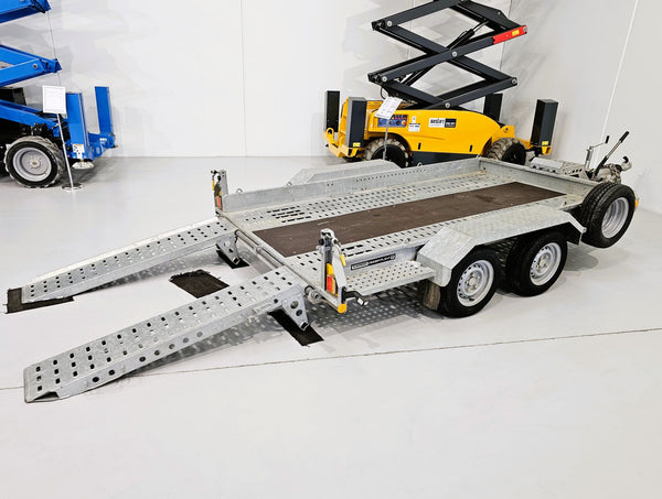 2018 Snorkel S2255RT with Trailer - 22ft Rough Terrain Diesel Scissor Lift