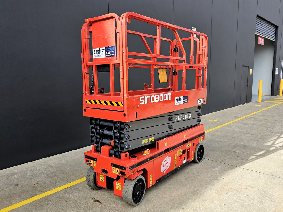 Used 2021 Sinoboom 0808E (2732E) - 26ft Narrow Electric Scissor Lift