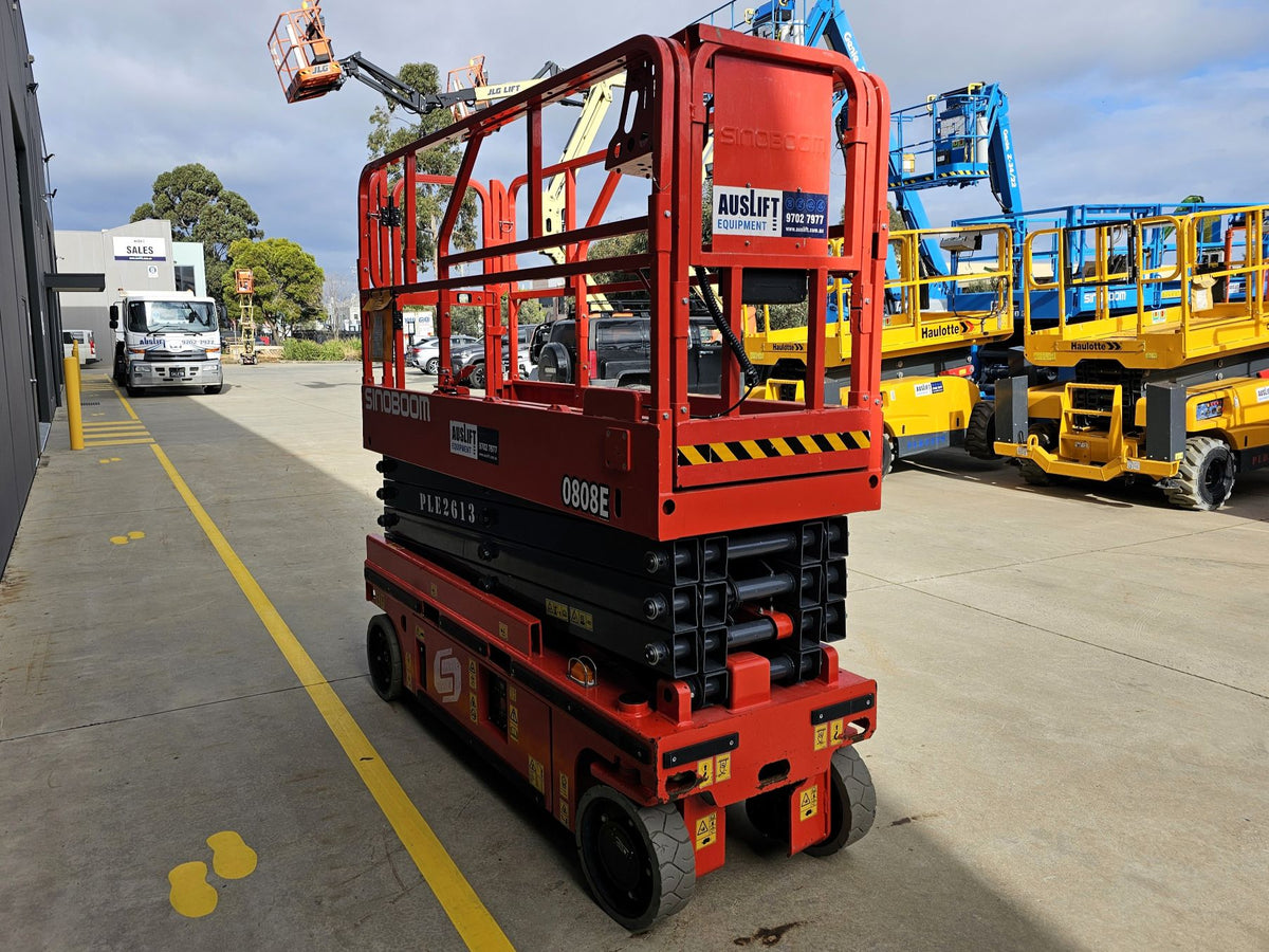 Used 2021 Sinoboom 0808E (2732E) - 26ft Narrow Electric Scissor Lift