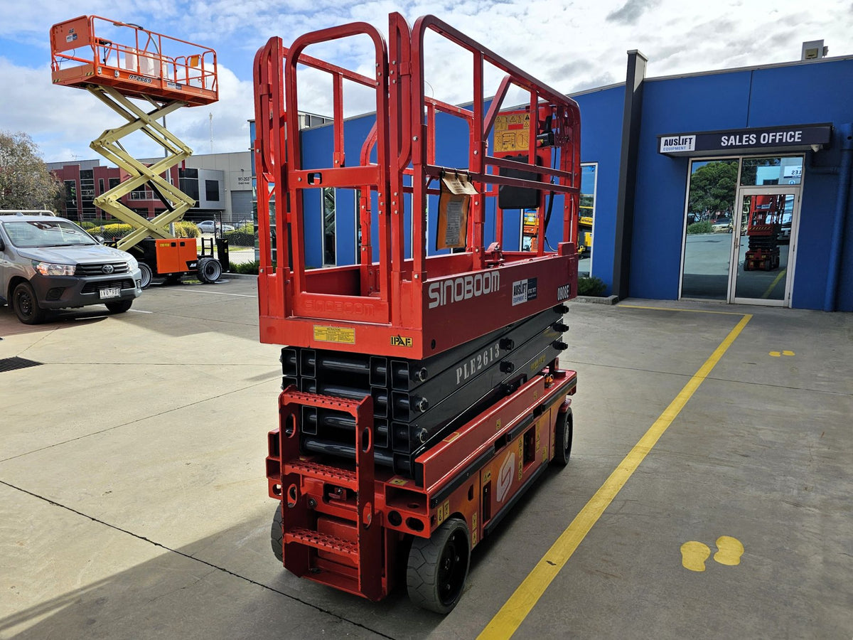 Used 2021 Sinoboom 0808E (2732E) - 26ft Narrow Electric Scissor Lift