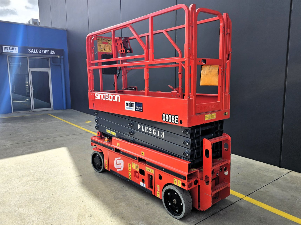 Used 2021 Sinoboom 0808E (2732E) - 26ft Narrow Electric Scissor Lift