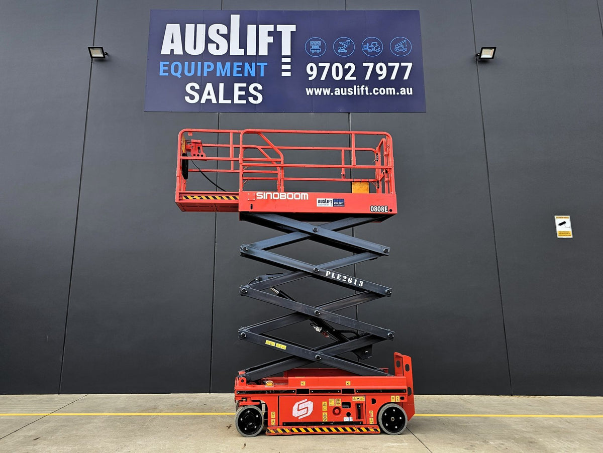 Used 2021 Sinoboom 0808E (2732E) - 26ft Narrow Electric Scissor Lift