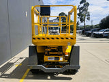 2015 Haulotte Compact 10DX - 26ft RT Self Levelling Diesel Scissor Lift