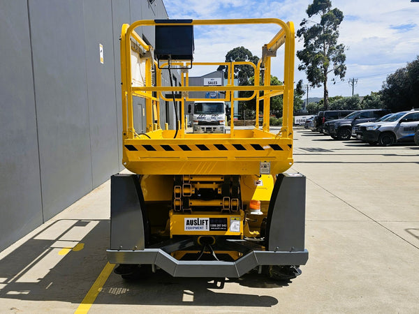 2015 Haulotte Compact 10DX - 26ft RT Self Levelling Diesel Scissor Lift