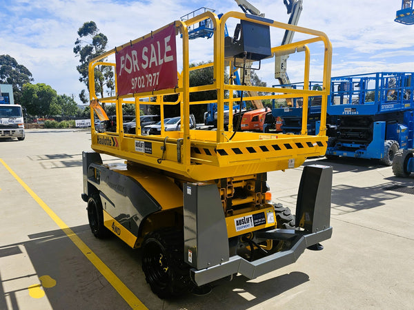 2015 Haulotte Compact 10DX - 26ft RT Self Levelling Diesel Scissor Lift