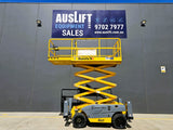 2015 Haulotte Compact 10DX - 26ft RT Self Levelling Diesel Scissor Lift