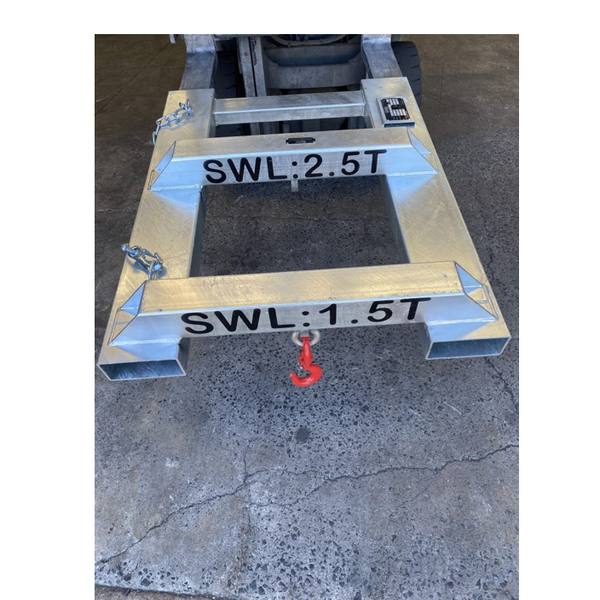 Forklift Lifting Jib Wide 2.5 Tonne DHE-WLJ2.5
