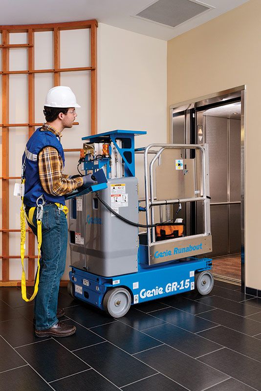 Genie 15ft Manlift Vertical Lift
