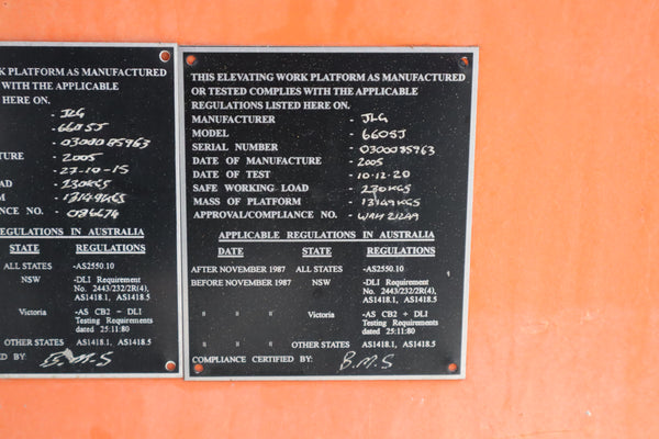 Used 2008 JLG 660SJ 66ft Diesel Straight Boom Lift