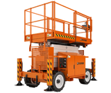 Snorkel S3370RT - 32ft Rough Terrain Self Levelling Diesel Scissor Lift