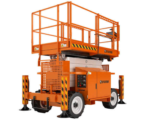 Snorkel S3370RT - 32ft Rough Terrain Self Levelling Diesel Scissor Lift