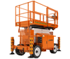 Snorkel S3370RT - 32ft Rough Terrain Self Levelling Diesel Scissor Lift