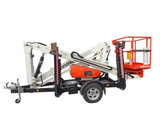 Snorkel MHP13AT - 34 ft Towable Trailer Boom Lift