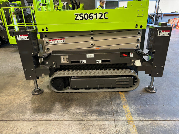 Zoomlion ZS0612C Tracked 19ft All Terrain Crawler Scissor Lift - Electric