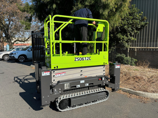 Zoomlion ZS0612C Tracked 19ft All Terrain Crawler Scissor Lift - Electric