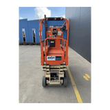 JLG 1930ES electric scissor lift (SN6420) rear view
