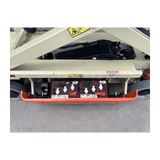 JLG 1930ES electric scissor lift (SN6420) left side battery compartment
