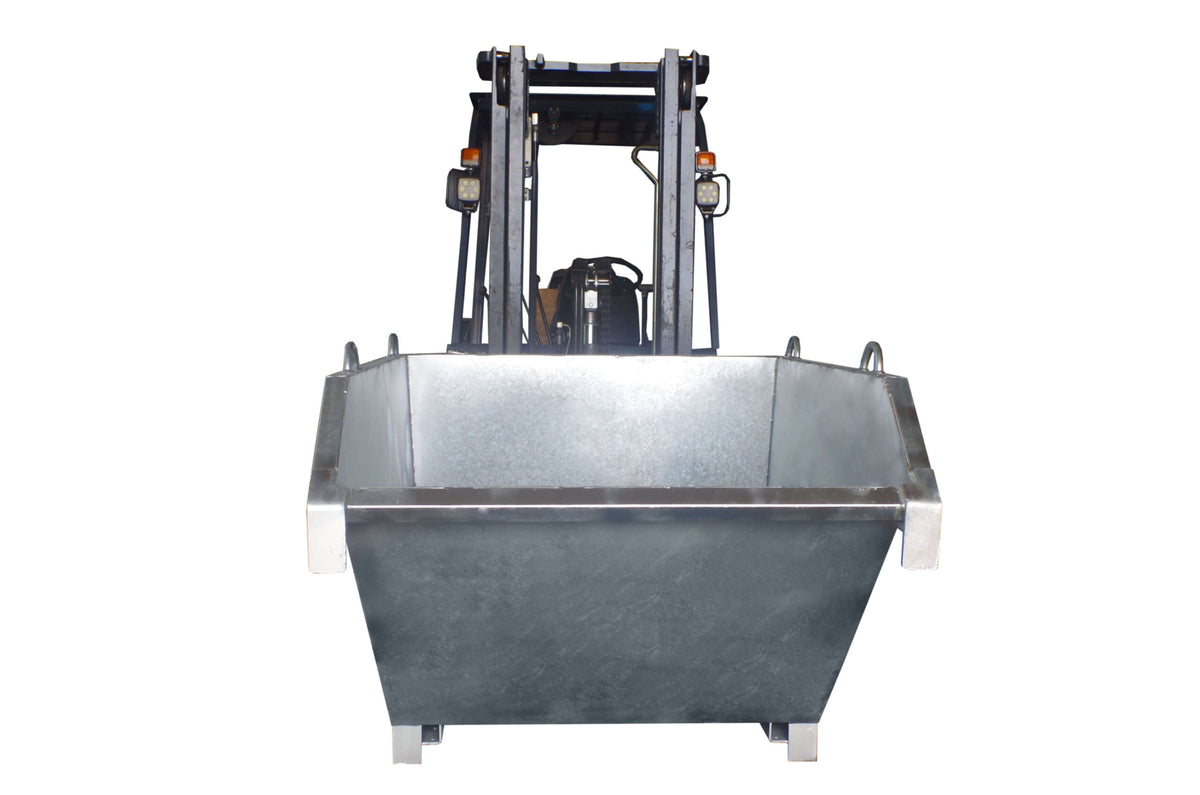 Forklift Tipping Bin 1.25 Cubic metres - DHE-SDB12
