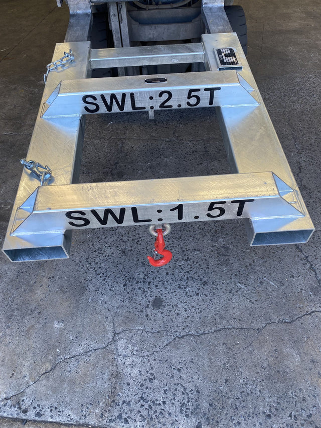 Forklift Lifting Jib Wide 2.5 Tonne DHE-WLJ2.5